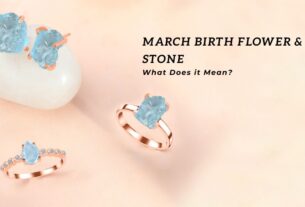March Birth Flower & Stone
