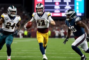 Washington Commanders Vs Philadelphia Eagles Match Player Stats