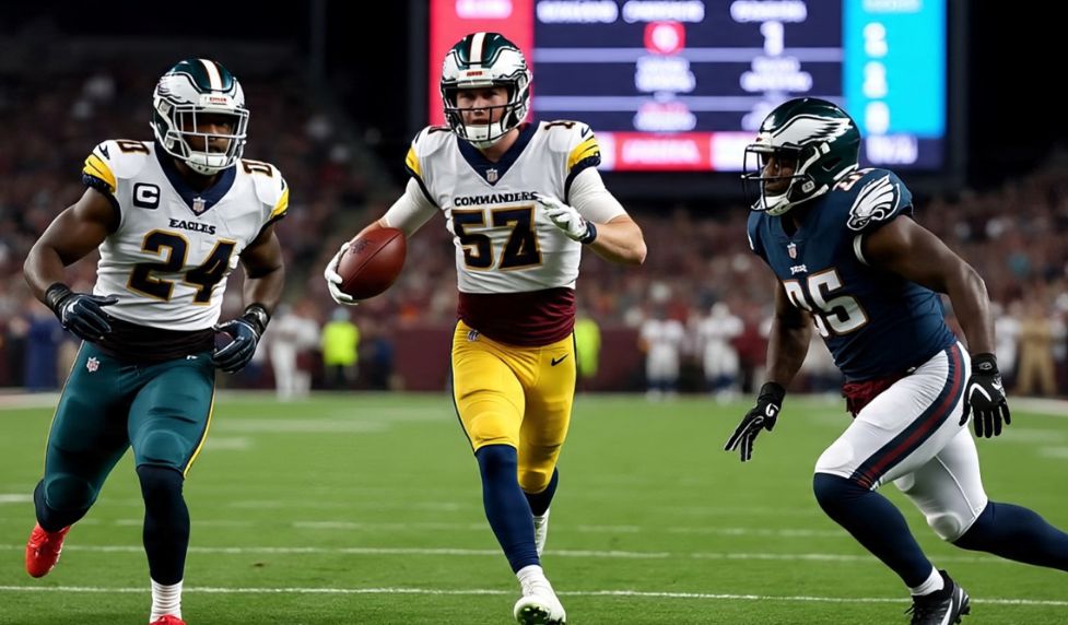Washington Commanders Vs Philadelphia Eagles Match Player Stats
