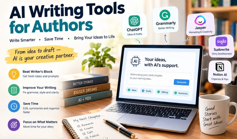 AI writing tools for authors